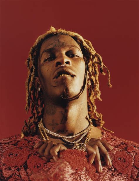 young thug background.